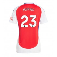 Echipament fotbal Arsenal Mikel Merino #23 Tricou Acasa 2024-25 pentru femei maneca scurta